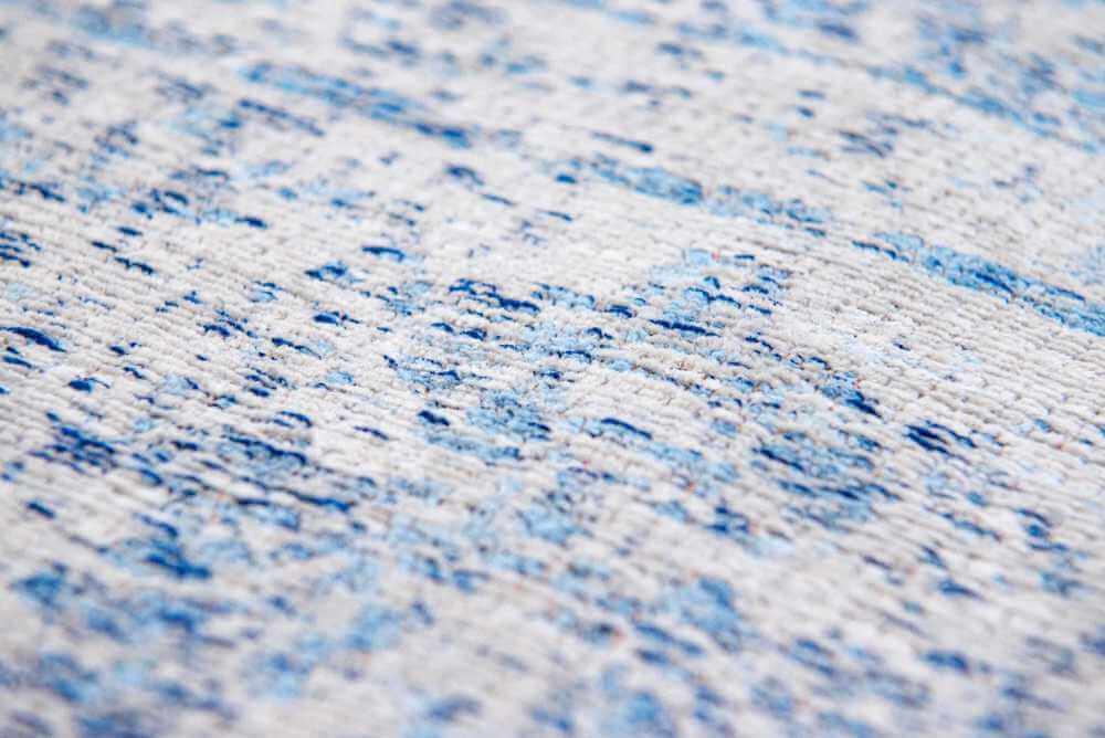 Louis de Poortere Fading World Medallion - Grey Jeans 9065 - Grijs-Blauw Vloerkleed