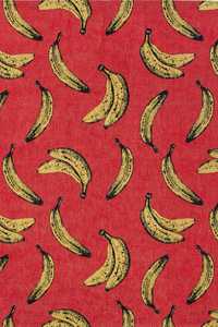Louis de Poortere Pop Banana - Miami Red 9392
