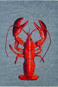 Louis de Poortere Pop Lobster - Steam Red 9389