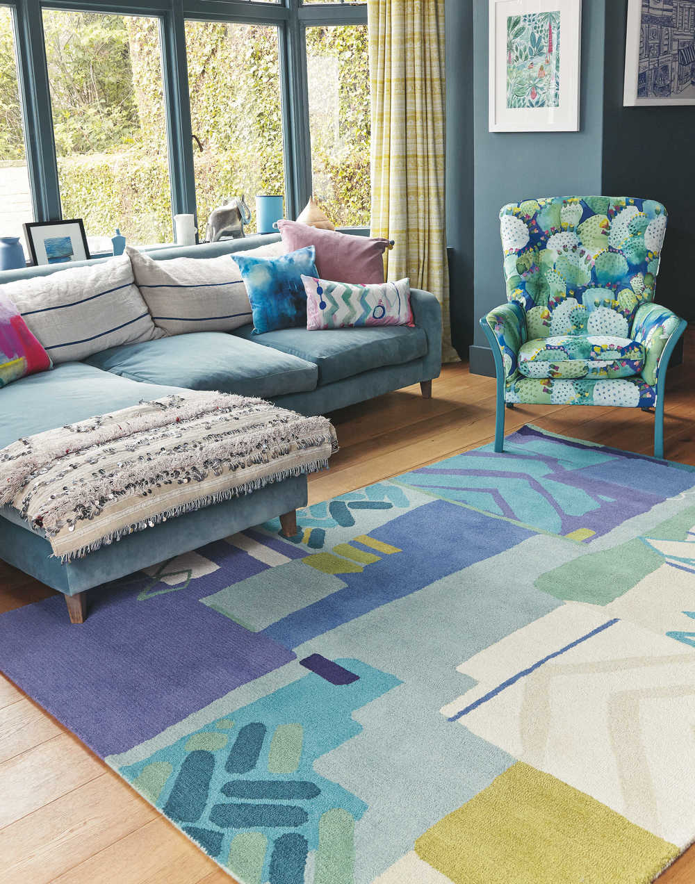 Vloerkleed Bluebellgray Atlas 19808