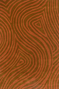 Vloerkleed Brink & Campman Decor Groove Burnt Orange 97703