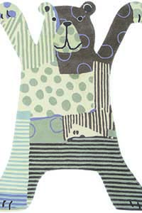 Vloerkleed Brink & Campman Kids Bear 41001 Vloerkleed Brink & Campman Kids Bear 41001