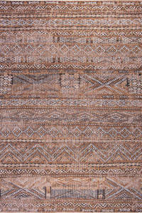 Vloerkleed Louis de Poortere Antiquarian Agdal Brown 9112 Vloerkleed Louis de Poortere Antiquarian Agdal Brown 9112