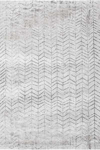 Vloerkleed Louis de Poortere Mad Men Black On White Jacob'S Ladder 8652