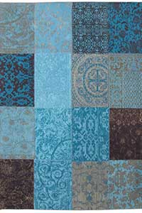 ACTIE - Vloerkleed Louis de Poortere Vintage Turquoise 8105 - 170 cm x 240 cm ACTIE - Vloerkleed Louis de Poortere Vintage Turquoise 8105 - 170 cm x 240 cm