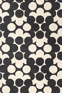 Vloerkleed Orla Kiely Puzzle Flower Slate 60905