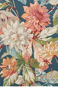 Vloerkleed Sanderson Dahlia & Rosehip 50608