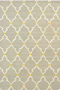 Vloerkleed Sanderson Empire Trellis Stone 45501 Vloerkleed Sanderson Empire Trellis Stone 45501