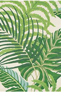 Vloerkleed Sanderson Manila-Green 46407 Vloerkleed Sanderson Manila-Green 46407