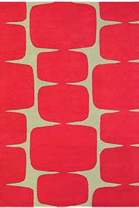 Vloerkleed Scion Lohko-Poppy 25800 Vloerkleed Scion Lohko-Poppy 25800