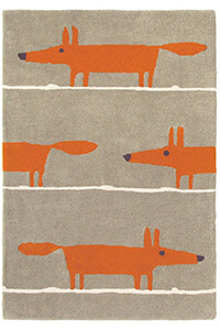 Vloerkleed Scion Mr-Fox-Cinnamon 25303