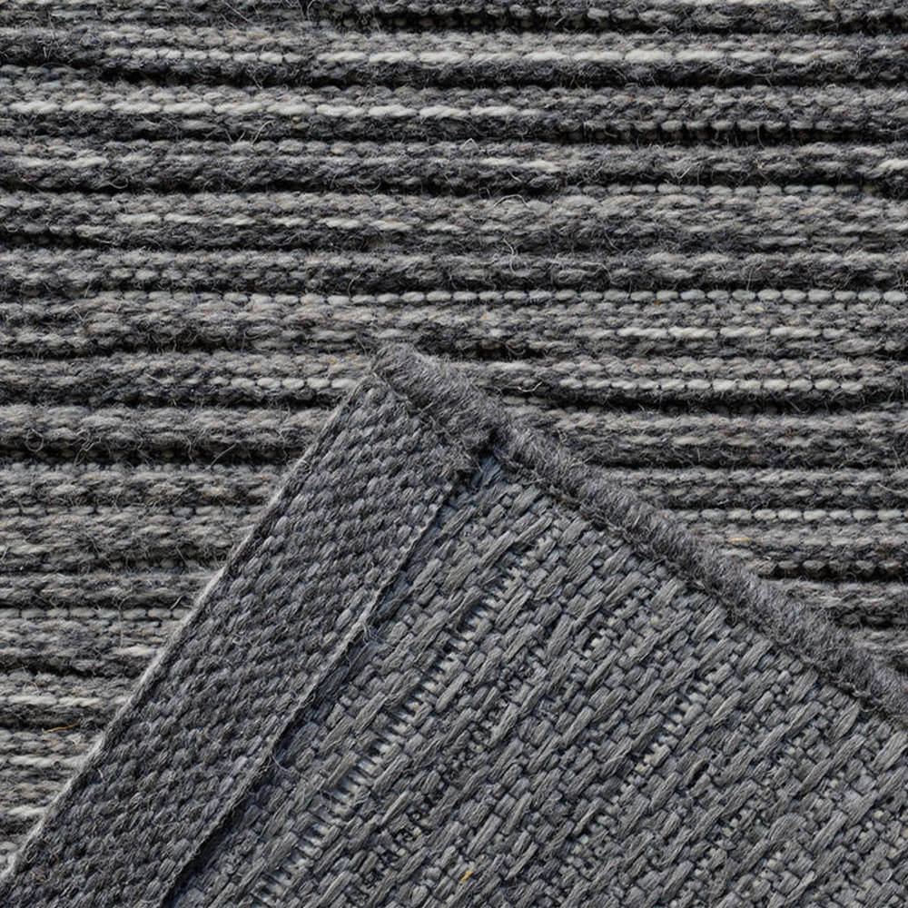vtwonen Nature Cord Antraciet Melé - Vloerkleed van 100% diervriendelijk wol